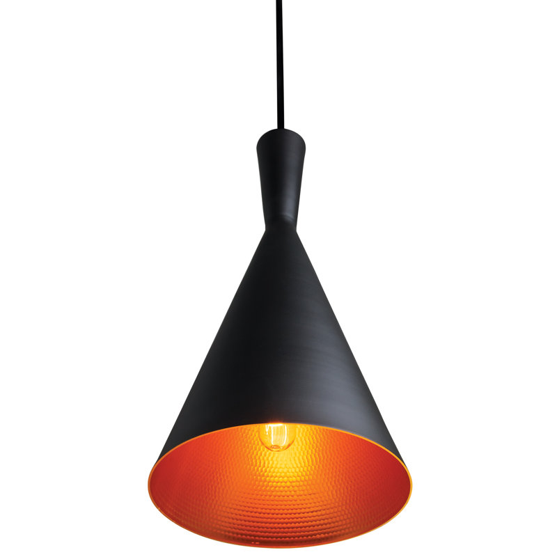 Melara 1 - Light Matte Black Single Pendant