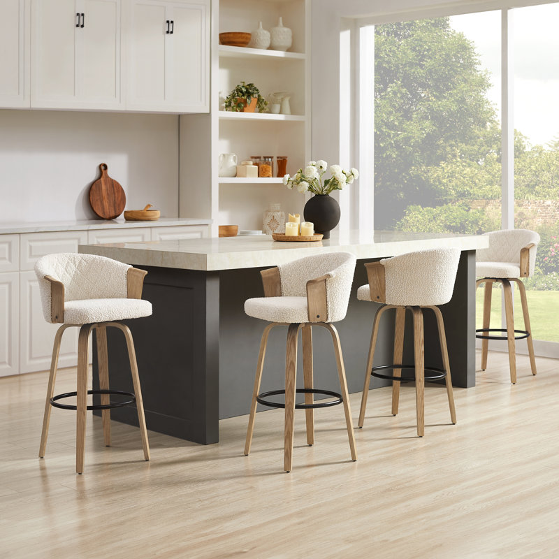 Tabouret de bar et de comptoir Lesli