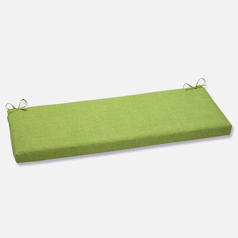 Allal Outdoor 3'' Bench Seat Cushion, Green