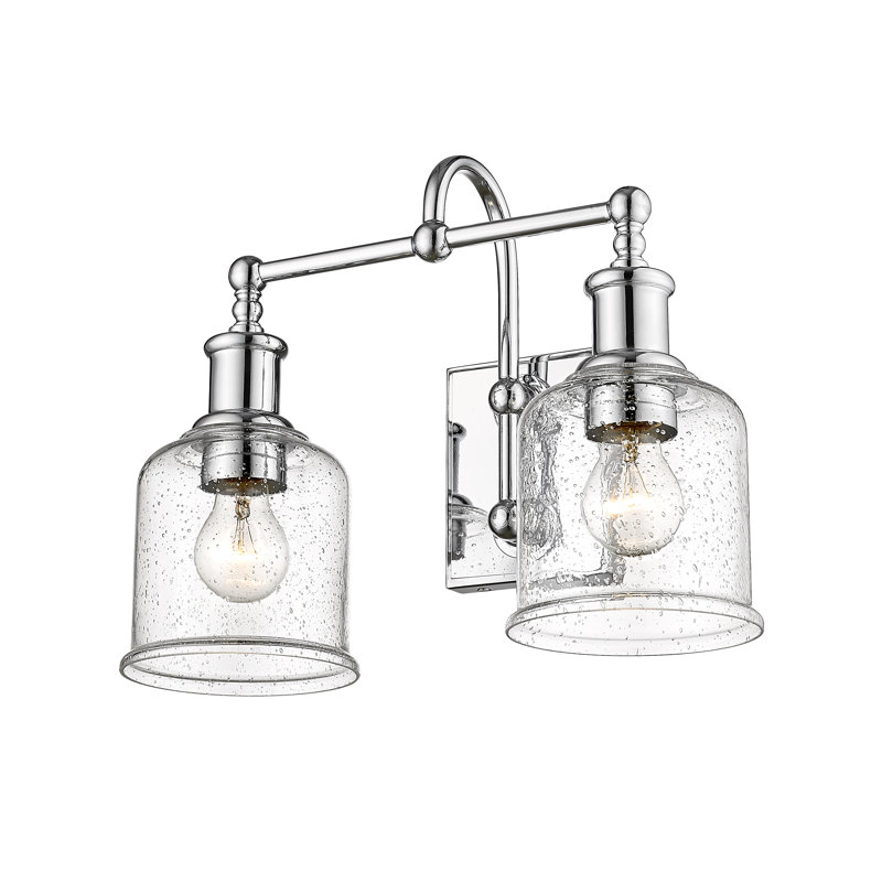 Regenia 2-Light Dimmable Vanity Light , Chrome