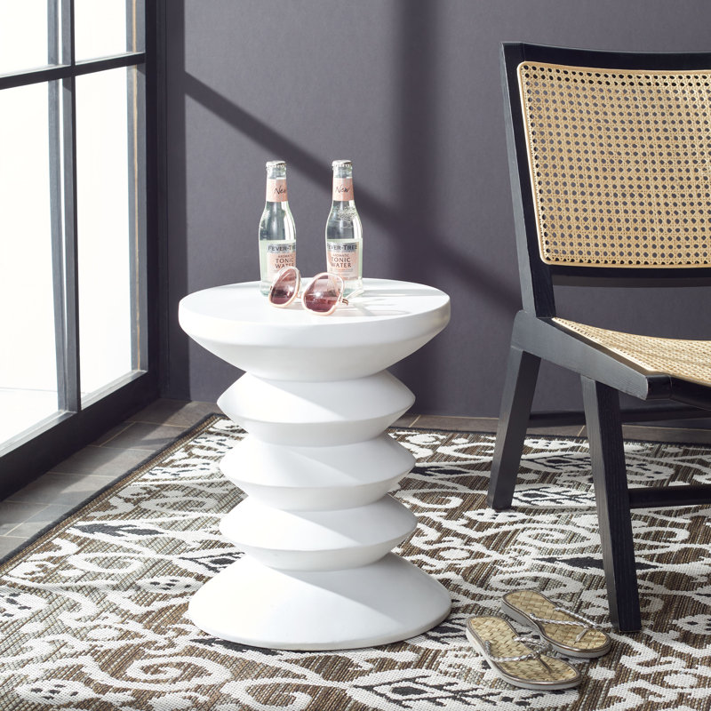 Tabouret Jianni, Blanc