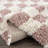 Atiran Checkered Shag Pink Area Rug-1513921968