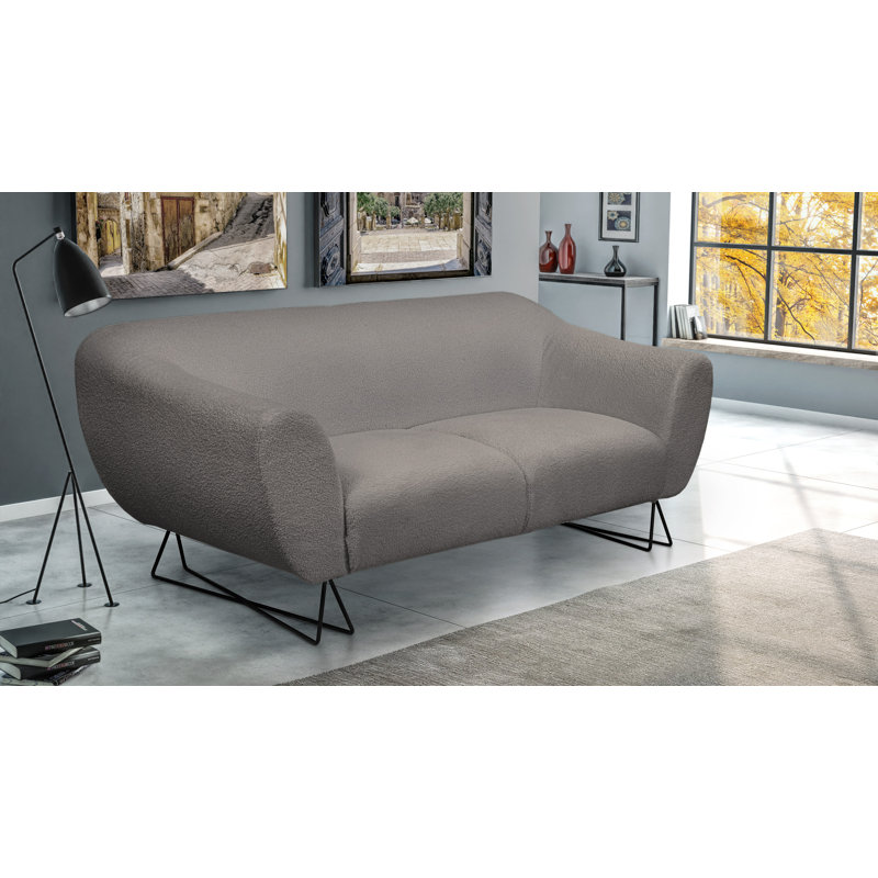 Jewett 2 Seater Loveseat, Light Brown
