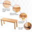 Solid Wood Bench-650057485