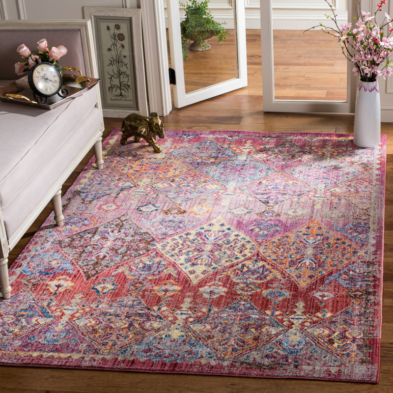 Culross Performance Ikat Rug, Rectangle 6' x 9'