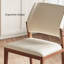 Ensemble de 6 chaises de salle à manger modernes entièrement assemblées en similicuir avec pieds en bois massif-2094248907