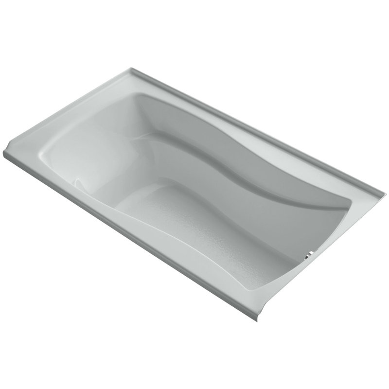 Mariposa 66" x 35.875" Soaking Bathtub, Blanc, Droite