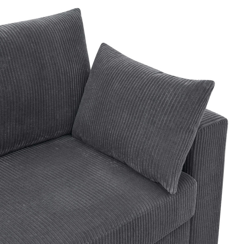 Canapé Coastal Haven, Dark Gray