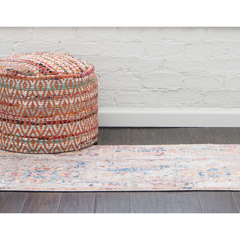 Geometric Indoor Rug, Runner 2'2" x 6'