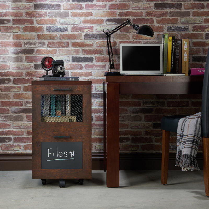 Jorren 15.7'' Wide 2 -Drawer Mobile File Cabinet