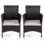 Chaise de patio avec coussins Vivelle-1391459222