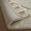 Chequered Wool Machine Tufted Area Rug-1141164416