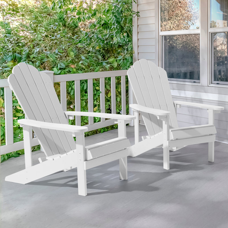 Chaise Adirondack Hatolina, Blanc