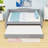 Full XL Linen Upholstered Daybed with Colorful LED Lighting and Pull-Out Twin XL Trundle-1328336631-1328336633