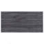 Bureau d'écriture rectangulaire gris et chrome patiné