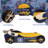 Zoomie Kids Blue Twin Car Bed for Kids-1798750969