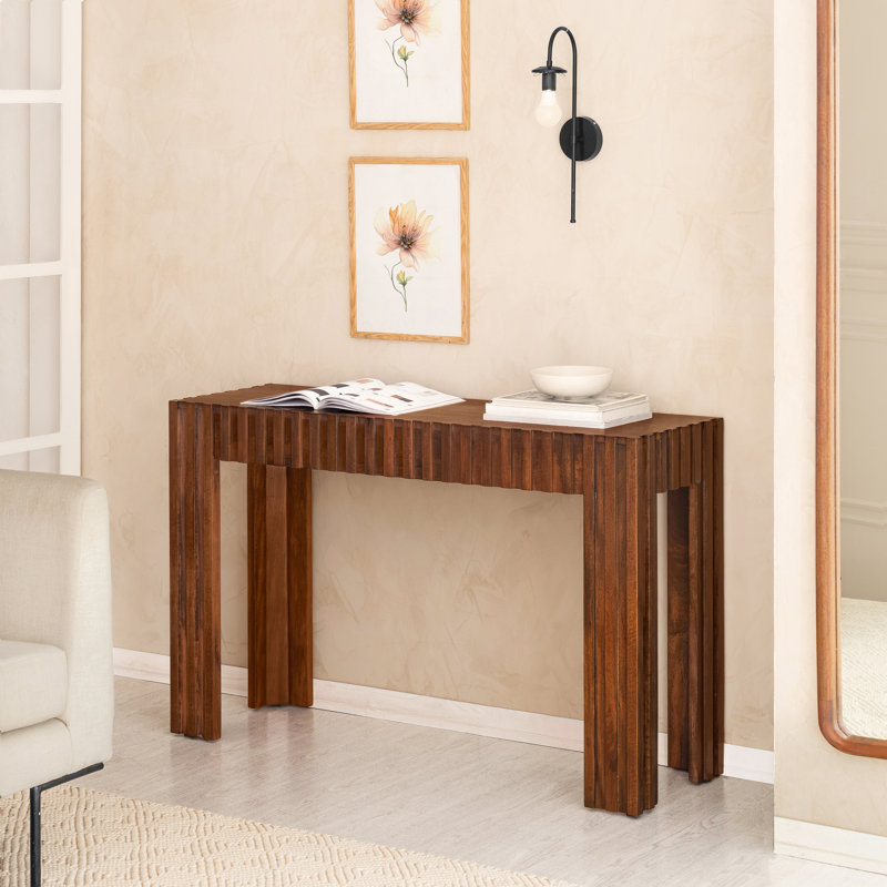 Adden Solid Wood Console Table