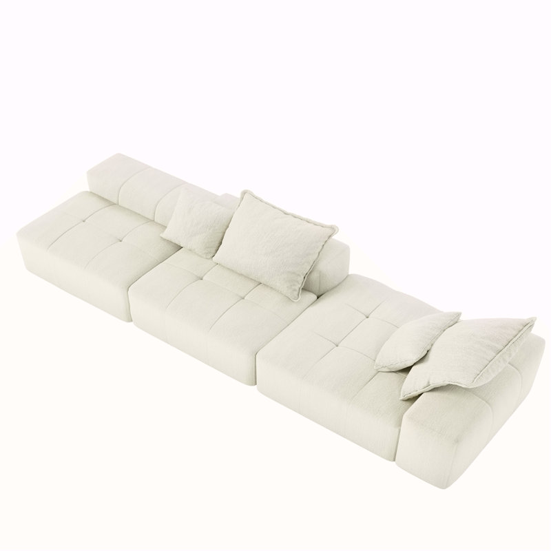 Canapé modulaire surdimensionné Modern, Beige