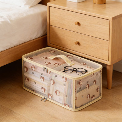  Squirrels Patterns Foldable Storage Bins, Large Closet Organizers and Storage, Clothes Storage Boxes Moving Packing Bags, Storage Basket Containers for Blanket, Comforter, Pillow, Bedding