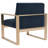 Skye Velvet Armchair