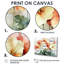 «Vibrant Garden Of Geraniums Flowers» - impression sur toile de géraniums-411466666-411466660-411466665