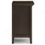 Amherst - Table de chevet - Brun naturel vieilli-717697485
