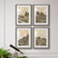 Hillside Walking Path I - ensemble de 4 peintures encadrées-1359454808-1359454815