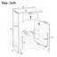 Meuble-lavabo de rangement avec lavabo en céramique-581163465