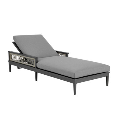 Nao Outdoor Chaise Lounge , Cushion Included