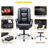 Jordon-Lee Ergonomic Heated Massage Executive Chair-1481362688
