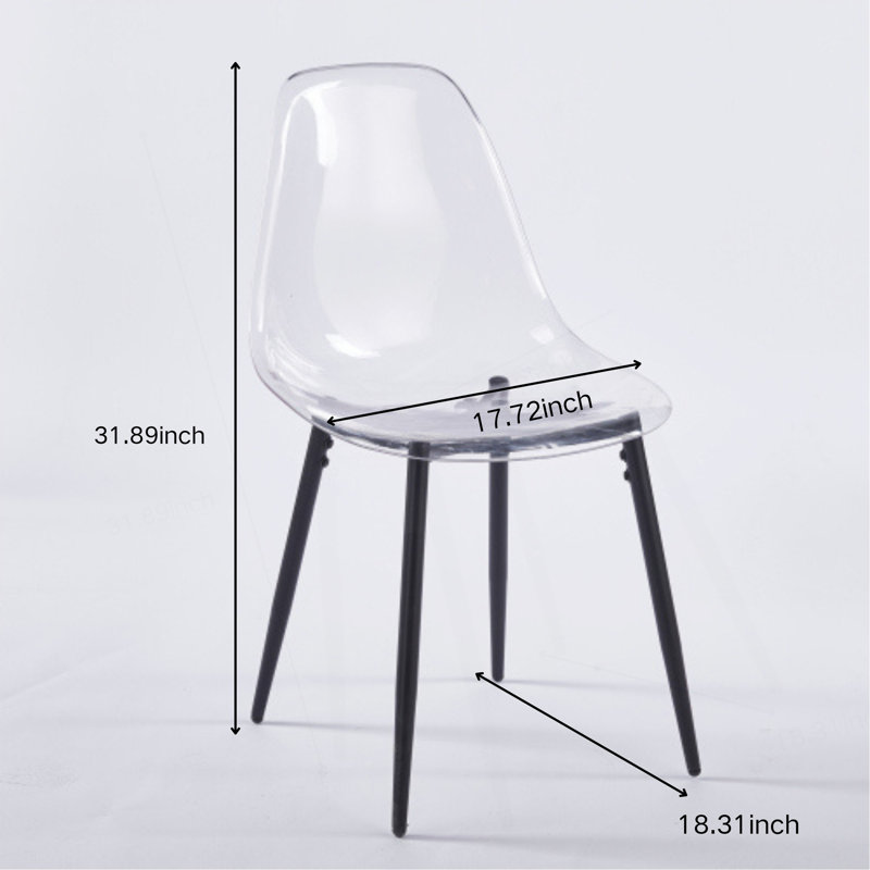 Chaise moderne pour animal 4 pièces, Noir