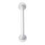 30cm Straight Grab Bar, White
