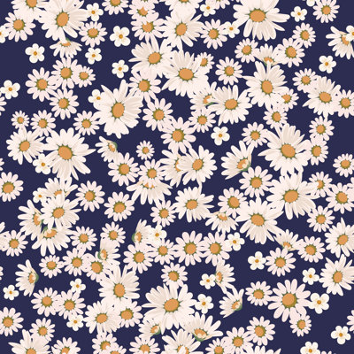 Impression florale sur toile tendue