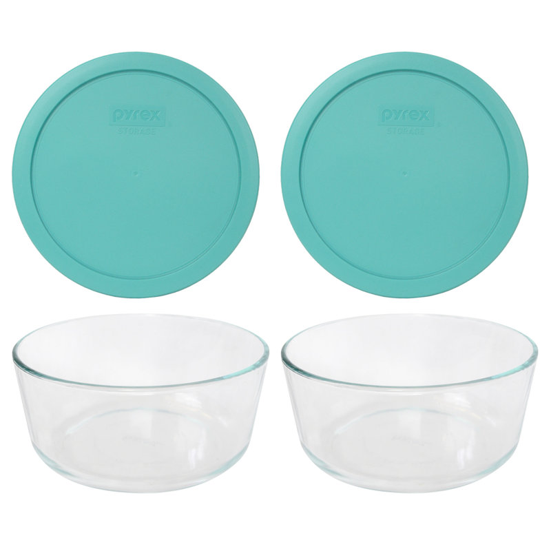 4 Cup Food Storage Container, Turquoise