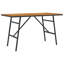Table de salle à manger vidaXL en bois d'acacia massif brun 43,31 x 21,65 x 24,41