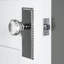 Nostalgic Warehouse Neoclassical Plate Passage (Hall & Closet) with Crystal Neoclassical Knob-2021543774-2021543775