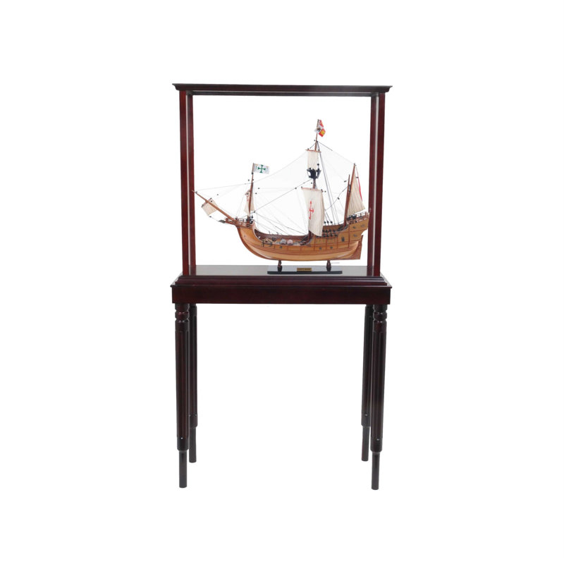 Vitrine à trophée en bois H 49,75 po x l 26,5 po Mardella