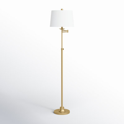 Rosalie 64.25'' Swing Arm Floor Lamp