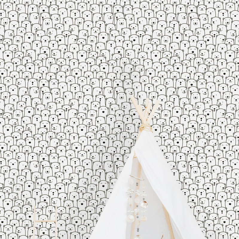 Rouleau de papier peint adhésif Frink, L 16,67 po x l 25 po