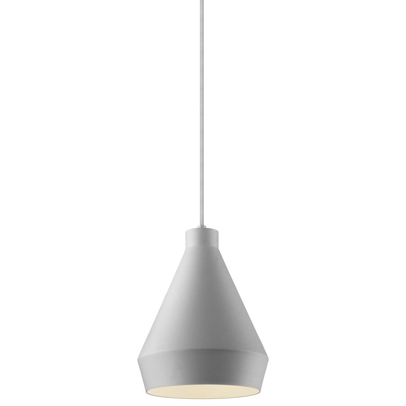 Koma 1 - Light Pendant, Bright Satin Aluminum