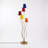 Five-Arm Fabric Shade Standing Floor Lamp