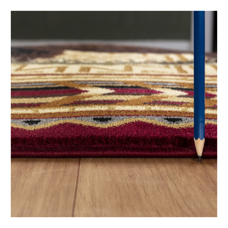 Tapis 7 pi 10 po x 10 pi 3 po Lodge