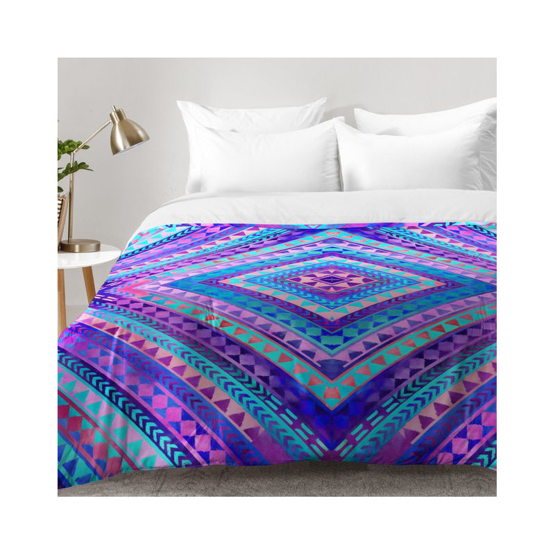 Ensemble d'édredon Jacqueline Maldonado, Édredon pour lit simple TG + 1 taie décorative