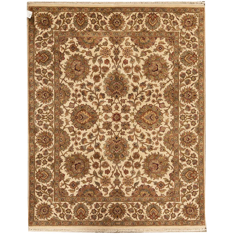 Wool Floral Area Rug