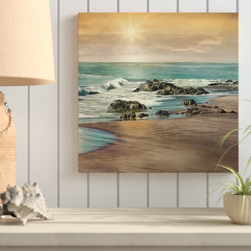«Near Dusk» par Mike Calascibetta, reproduction sur toile, H 28 po x l 28 po x P 1,5 po, Toile tendue