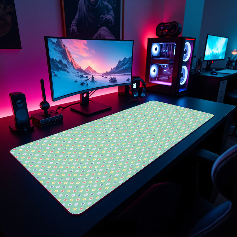 Polyester Desk Pad, 23.6x13.8