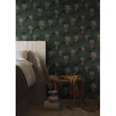 Papier peint feuilles de parapluie Borestapeter