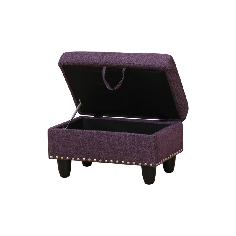 Repose-pieds Titan Amaranth Linen