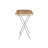 Medallion 2Pcs Tray Table Set - Natural/White