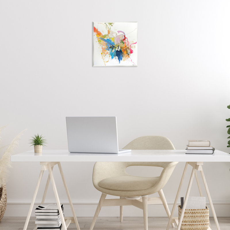 «Confident Pink Abstraction», plaque murale par Design Fabrikken